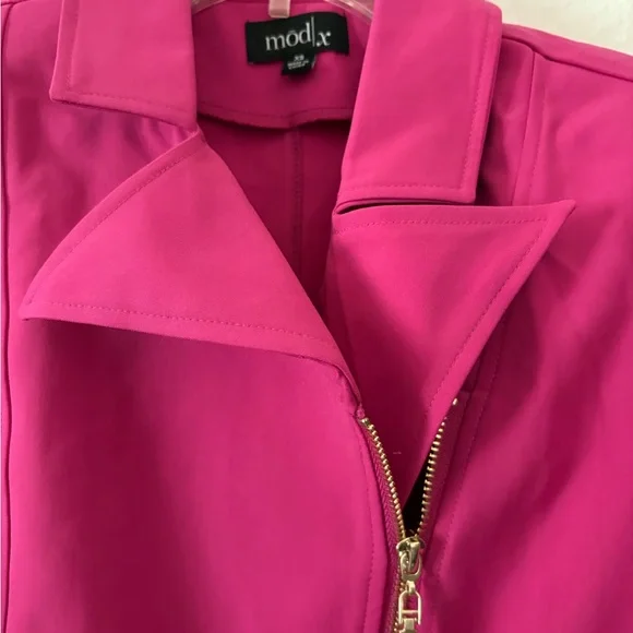 Women's Pink Jacket Mod/ x New - Picture 3 of 10